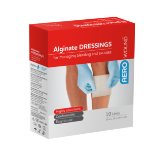 AEROWOUND Alginate Dressing 10 x 10cm Box/10