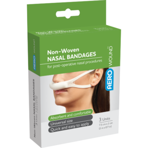 AEROWOUND Nasal Sling Bandage Box/3