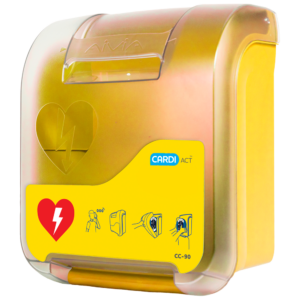 CARDIACT Alarmed AED Cabinet (Yellow)