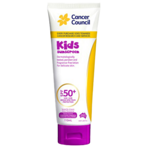 CANCER COUNCIL SPF50+ Kids Sunscreen Tube 110mL