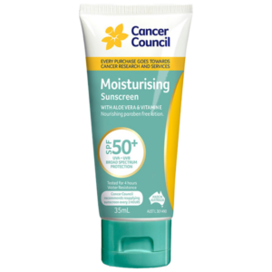 CANCER COUNCIL SPF50+ Moisturising Sunscreen Tube 35mL