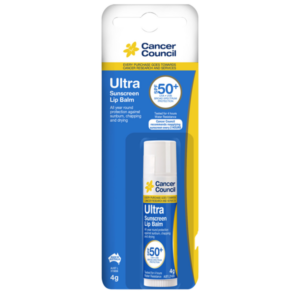CANCER COUNCIL SPF50+ Ultra Lip Balm 4g