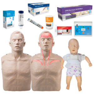 AEROLEARN Essential First Aid Trainer Equipment Starter Pack