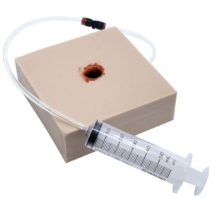 TRAUMASIM Gunshot Haemostatic Clotting Trainer (Square)
