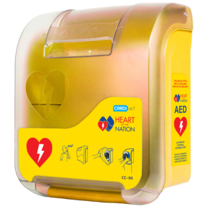 HOTN CARDIACT Alarmed AED Cabinet (Yellow)