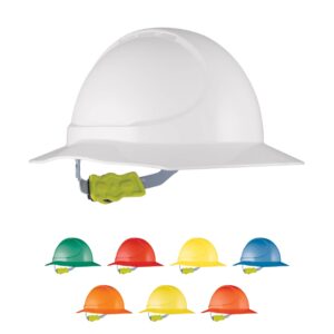 GT12 Type 1 ABS Non-Vented Broad Brim Hard Hat with Ratchet Harness