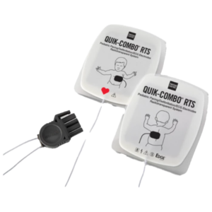 LifePak RTS electrodes with QUIK-COMBO connector – Pediatric (for LP12, LP15 & LP20)