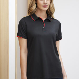 Womens Focus Short Sleeve Polo