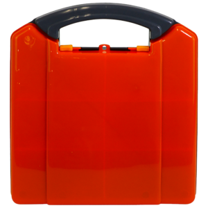 AEROCASE Small/Medium Orange and Grey Neat Plastic Case 25.5 x 23.5 x 9cm (for AFAK3P)