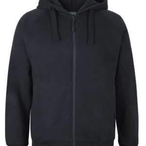 Colours of Cotton C of C KIDS FULL ZIP FLEECY HOODIE BLACK -06