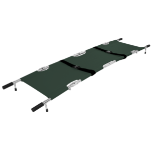 AERORESCUE Alloy Quad-Fold Emergency Pole Stretcher with Carry Case