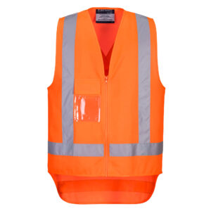 Portwest TTMC-W17 Hi-Vis X Back Zipped Vest