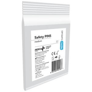 AEROSUPPLIES Medium Safety Pins Bag/12