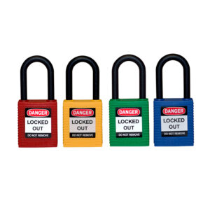 Brady Safety Plus Nylon Shackle Padlock